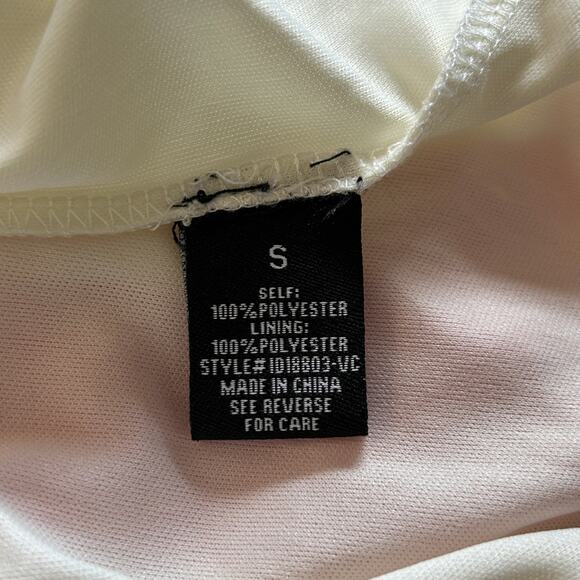 Vici Rainbow Maxi Dress Size S Smocked Cutout Pleated Resort Style - Picture 10 of 11